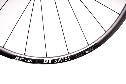 DT Swiss R470 db 700c 12mm Front Disc Wheel