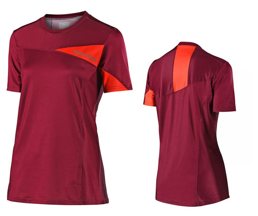 TROY LEE DESIGNS Troy Lee Skyline Jersey Wmns Burg - Burgundy
