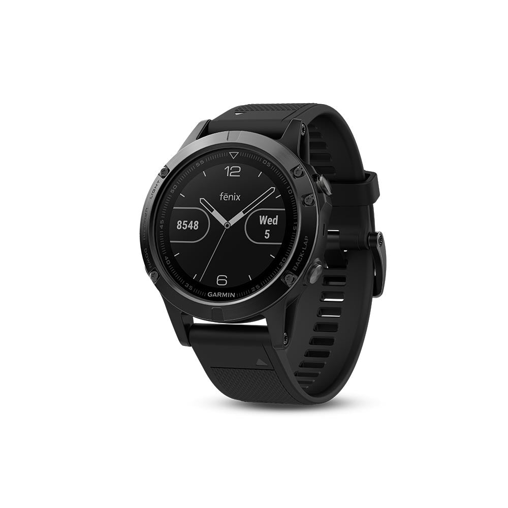 Garmin Fenix 5 Sapphire Blk/Blk Band